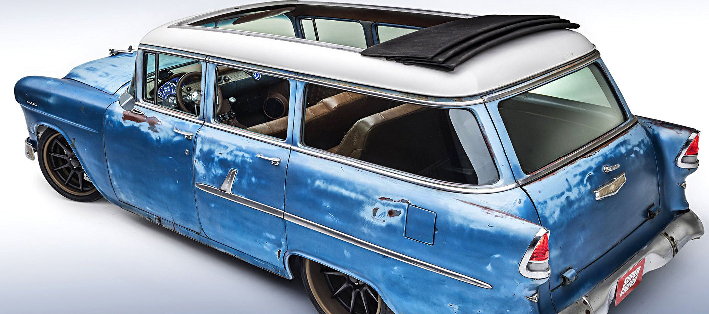 55 Chevy Shaggin Wagon
