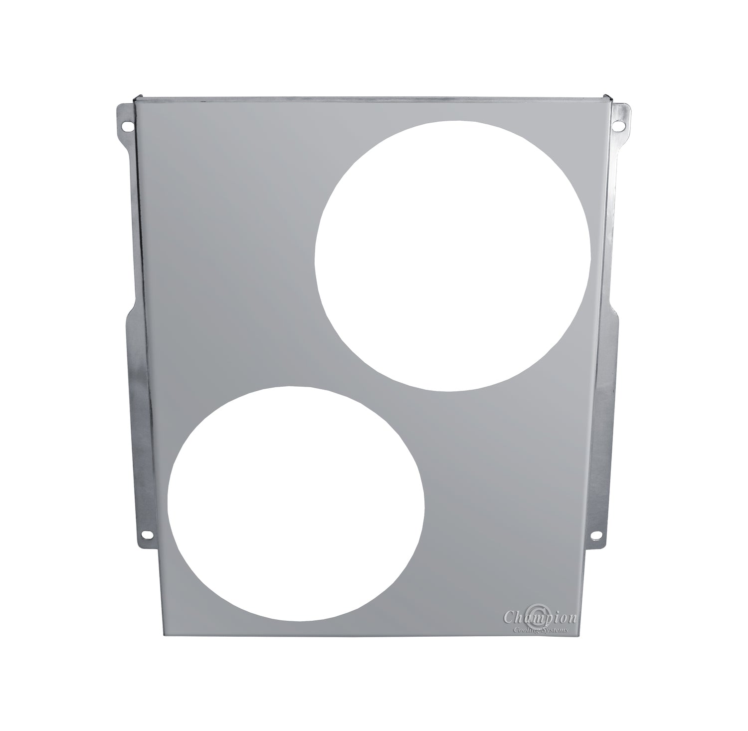 Aluminum Fan Shroud for 10" Electric Fans - 19.25" Wide x 21.75" Tall