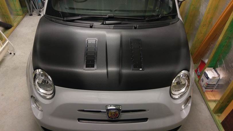 12 x 4" Rectangular Universal Hood Louvers