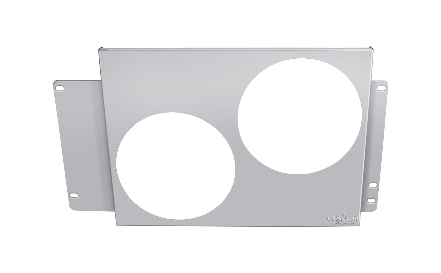 Aluminum Fan Shroud for 12" Electric Fans - 30.25" Wide x 17.875" Tall