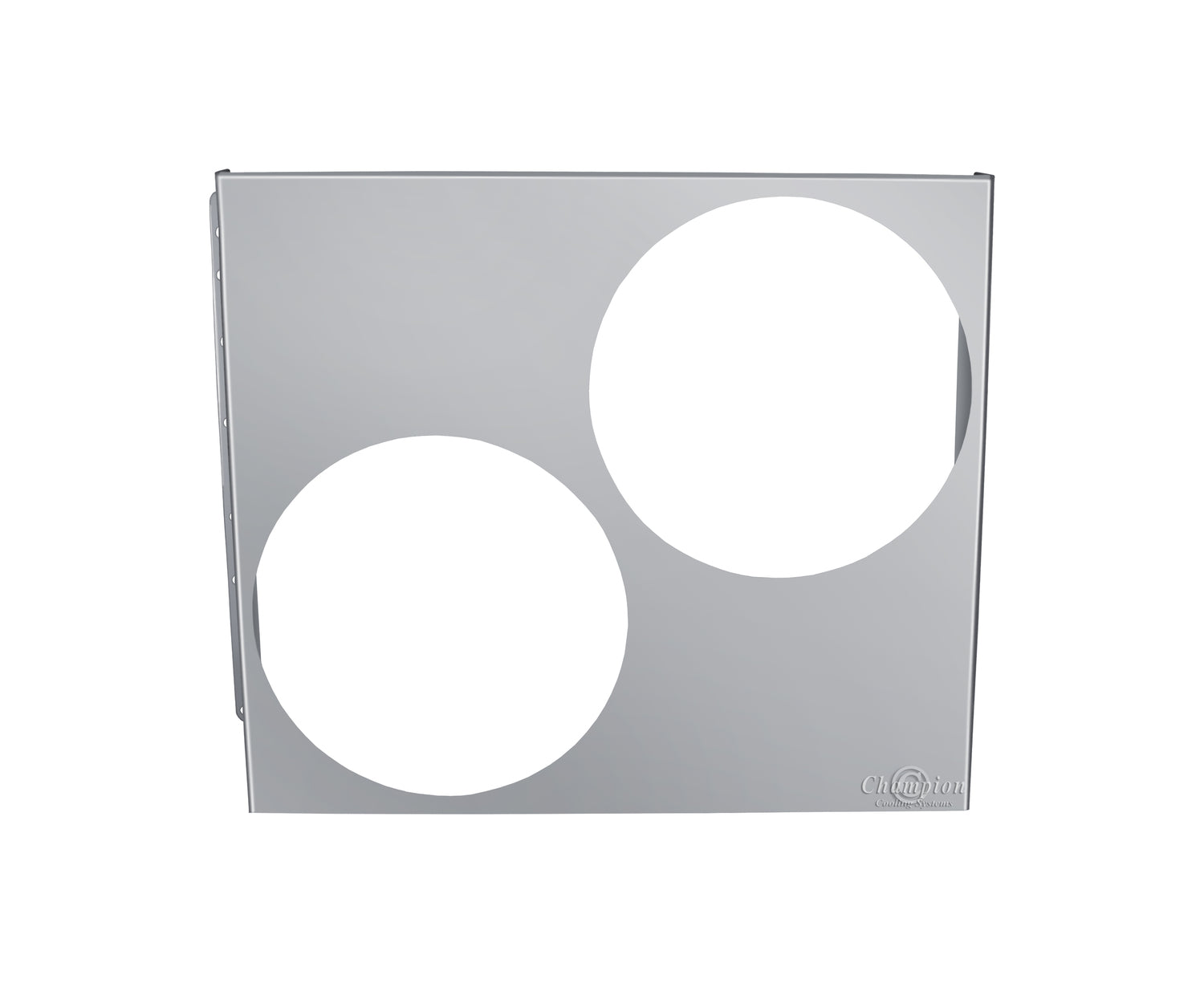 Aluminum Fan Shroud for 13" Electric Fans - 26.125" Wide x 21.125" Tall