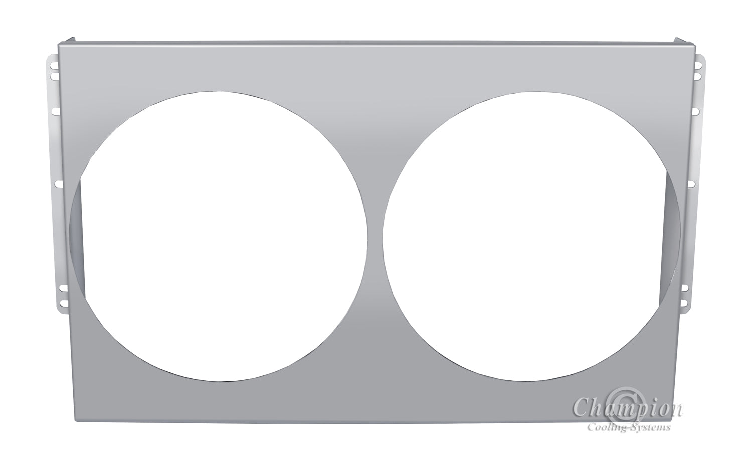 Aluminum Fan Shroud for 13" Electric Fans - 28" Wide x 16.125" Tall