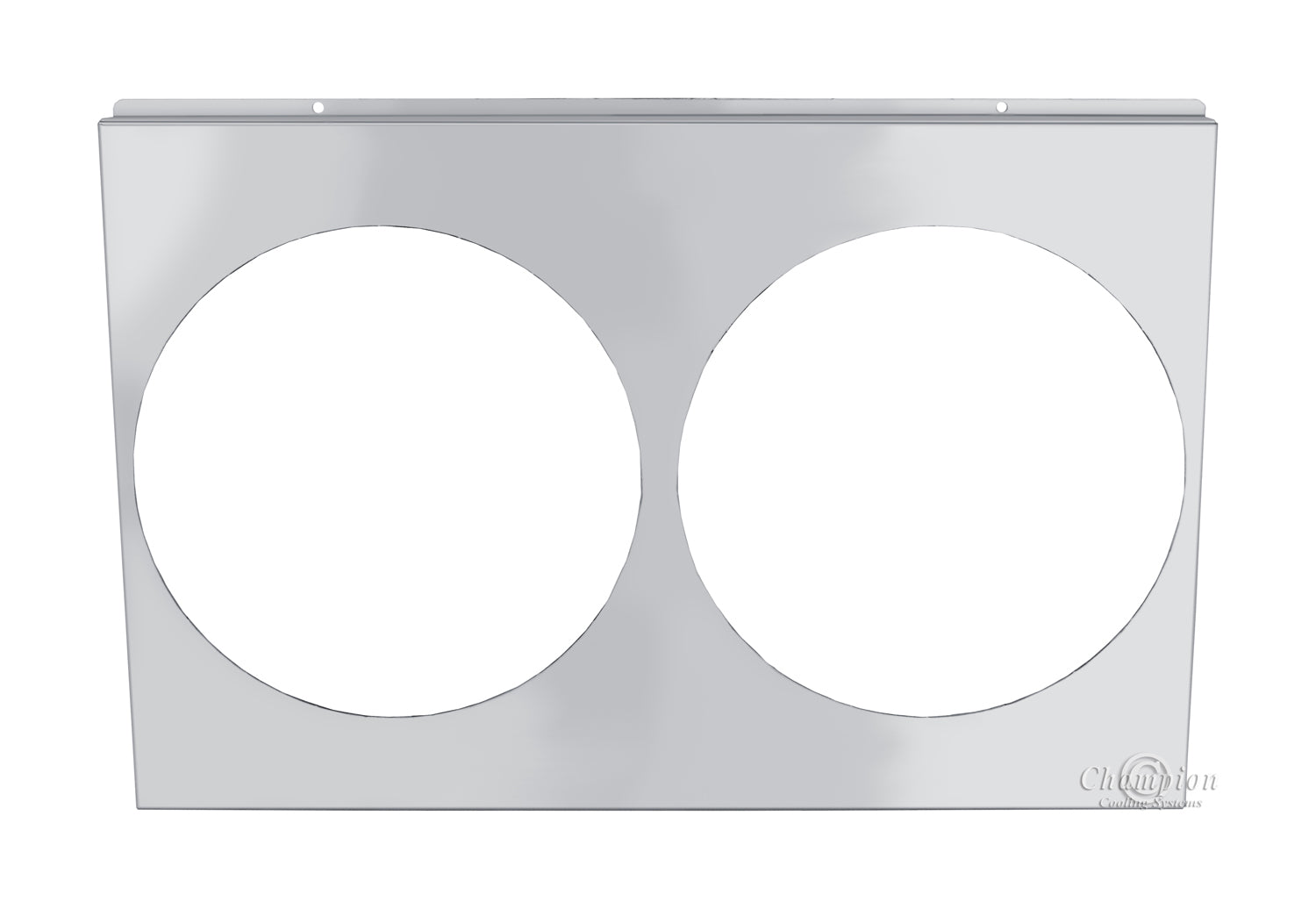 Aluminum Fan Shroud for 13" Electric Fans - 26.125" Wide x 17.88" Tall