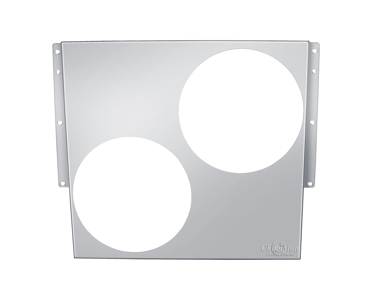 Aluminum Fan Shroud for 13" Electric Fans - 26.38" Wide x 22.25" Tall
