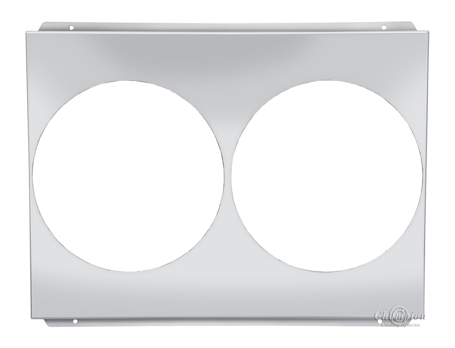 Aluminum Fan Shroud for 14" Electric Fans - 27" Wide x 21.125" Tall