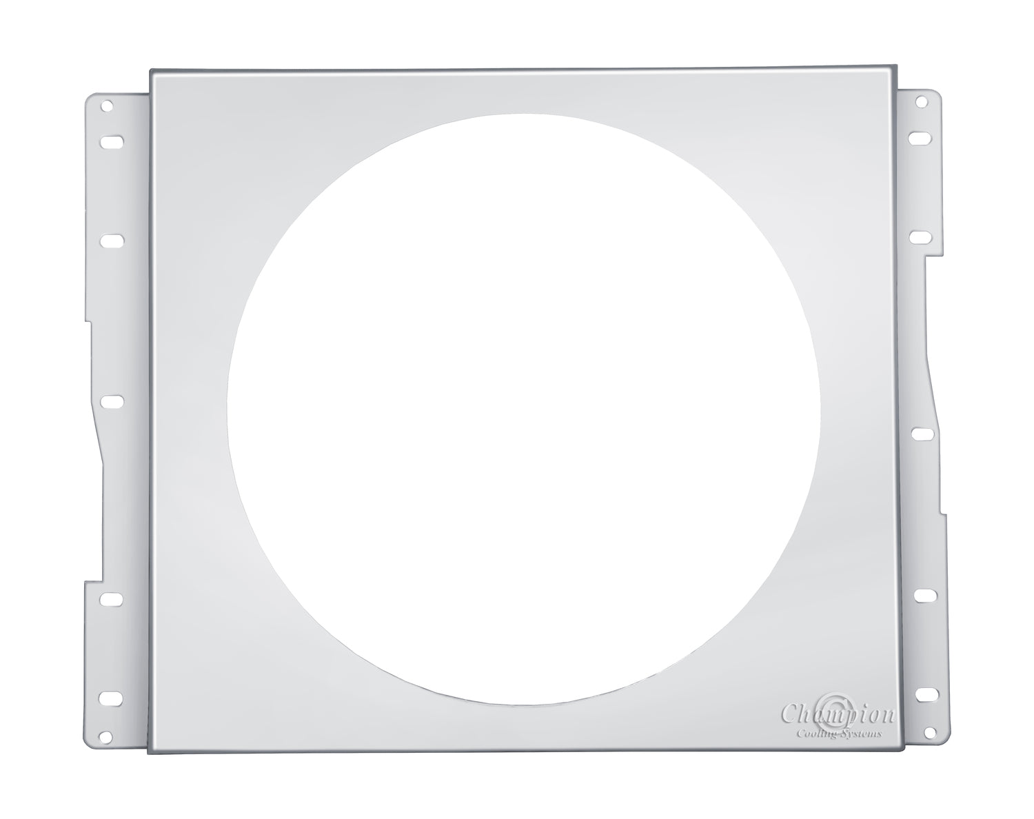 Aluminum Fan Shroud for 16" Electric Fan - 23" Wide x 18" Tall