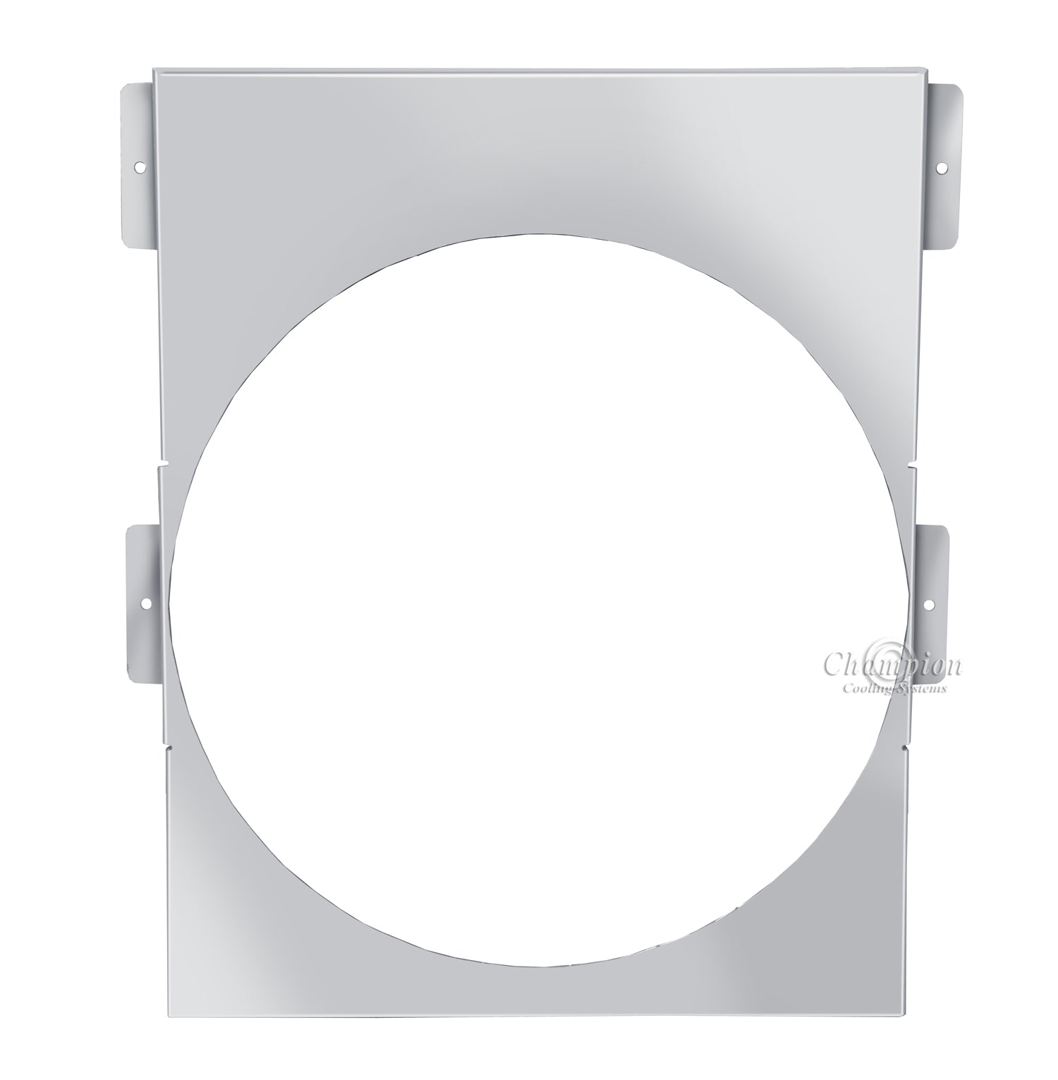 Aluminum Fan Shroud for 16" Electric Fan - 15" Wide x 19.875" Tall