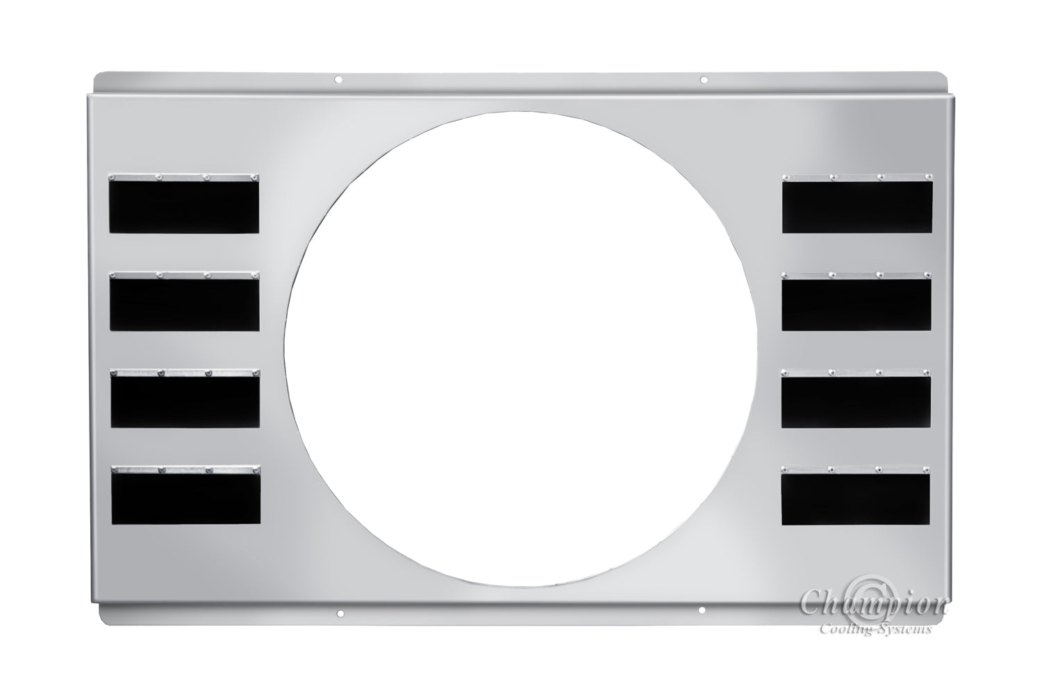 Aluminum Fan Shroud for 16" Electric Fan - 28" Wide x 17" Tall