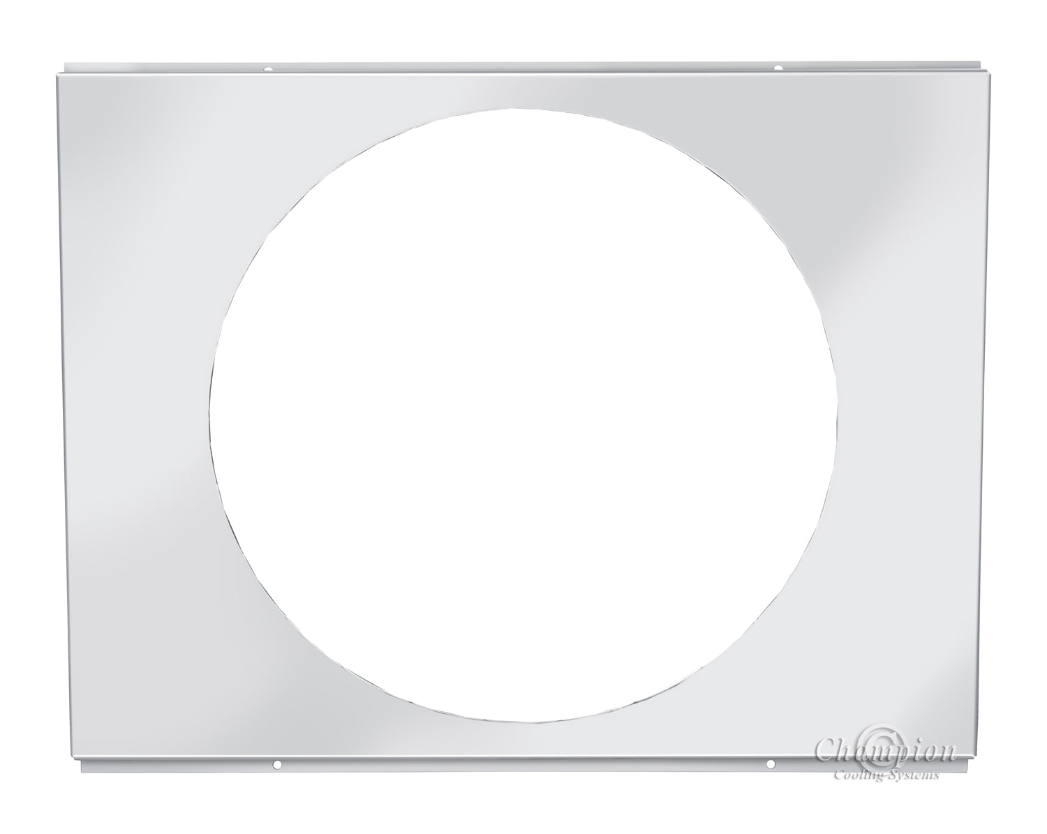 Aluminum Fan Shroud for 16" Electric Fan - 23" Wide x 17" Tall