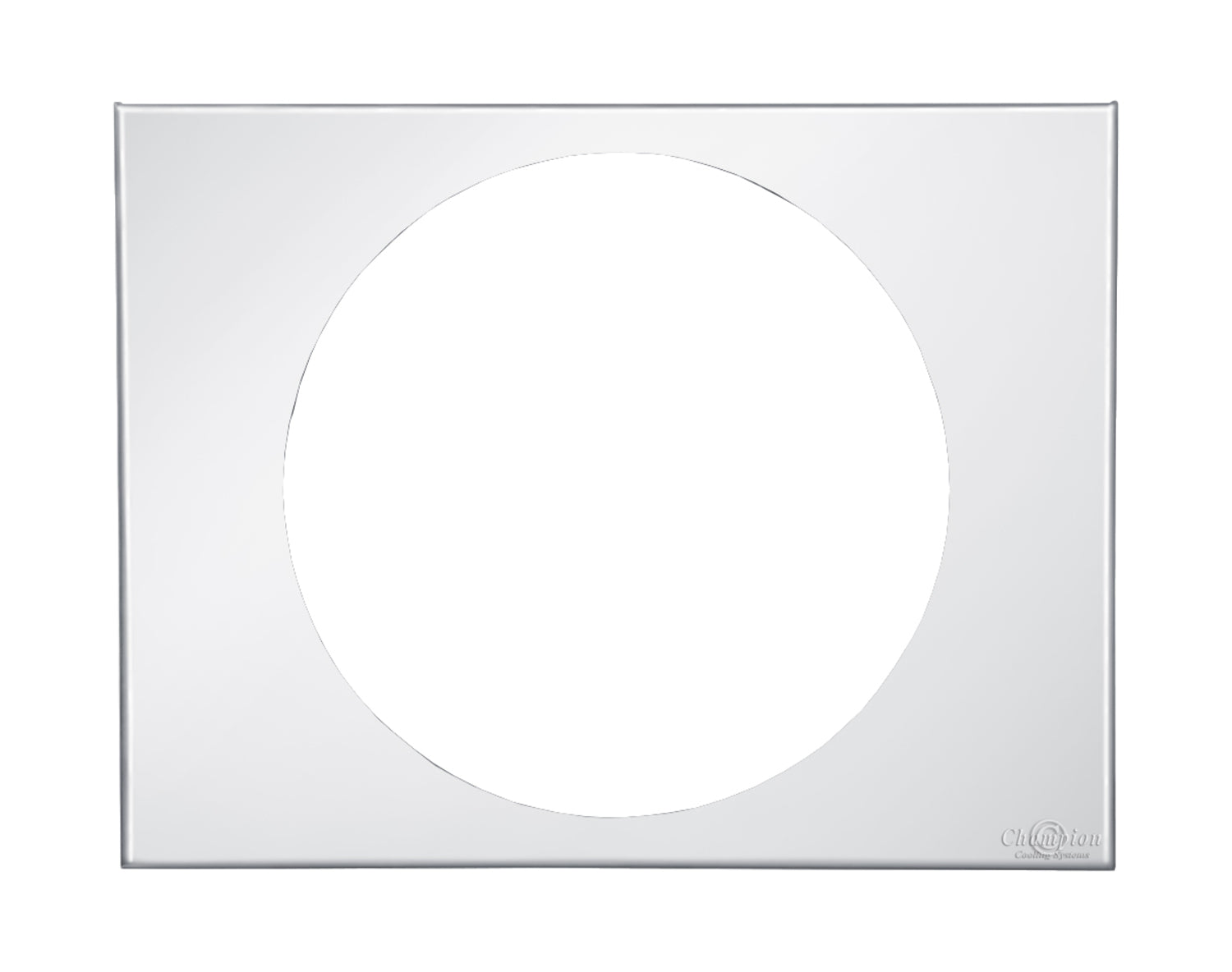 Aluminum Fan Shroud for 16" Electric Fan - 25" Wide x 17.875" Tall
