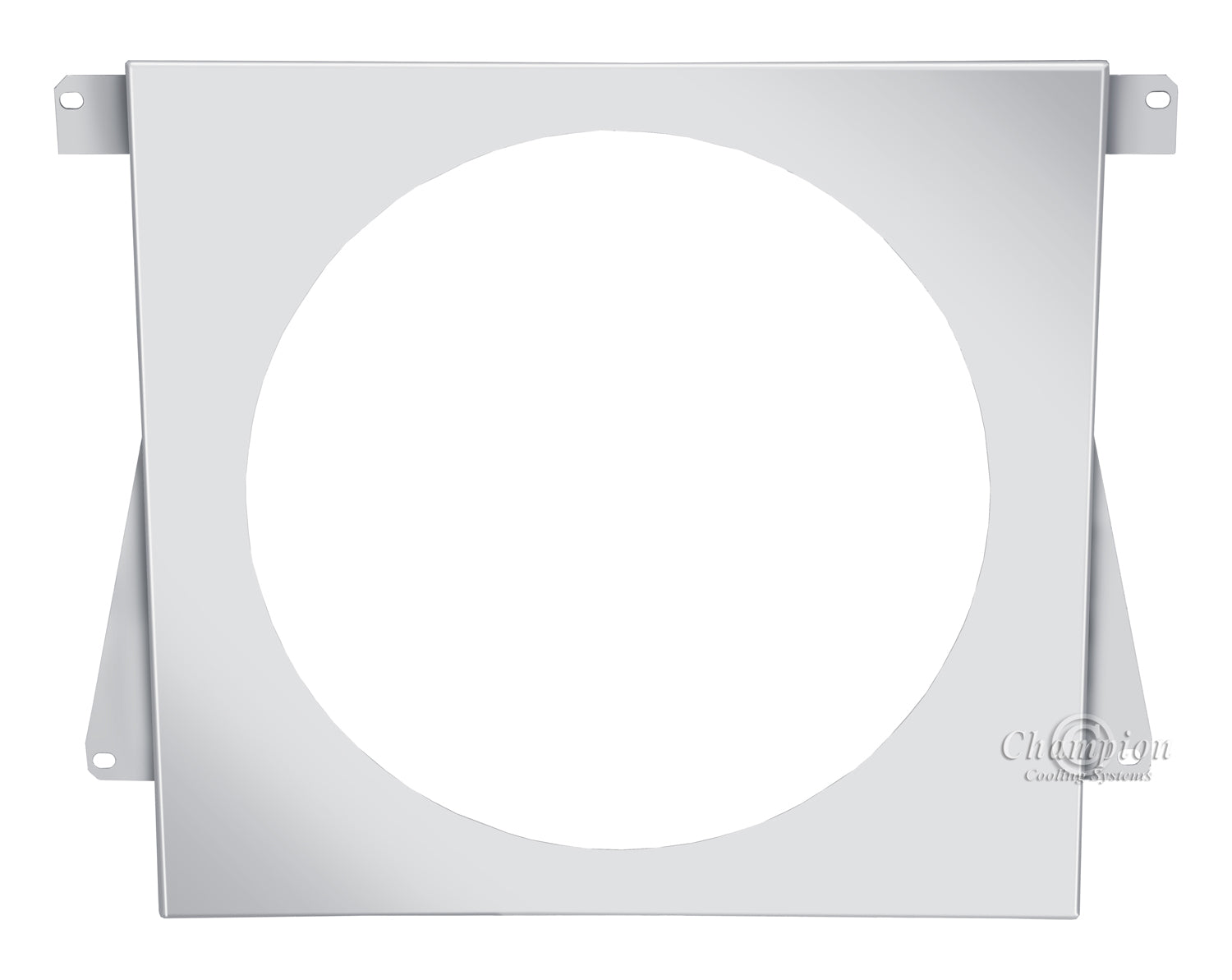 Aluminum Fan Shroud for 16" Electric Fan - 22.875" Wide x 18.5" Tall