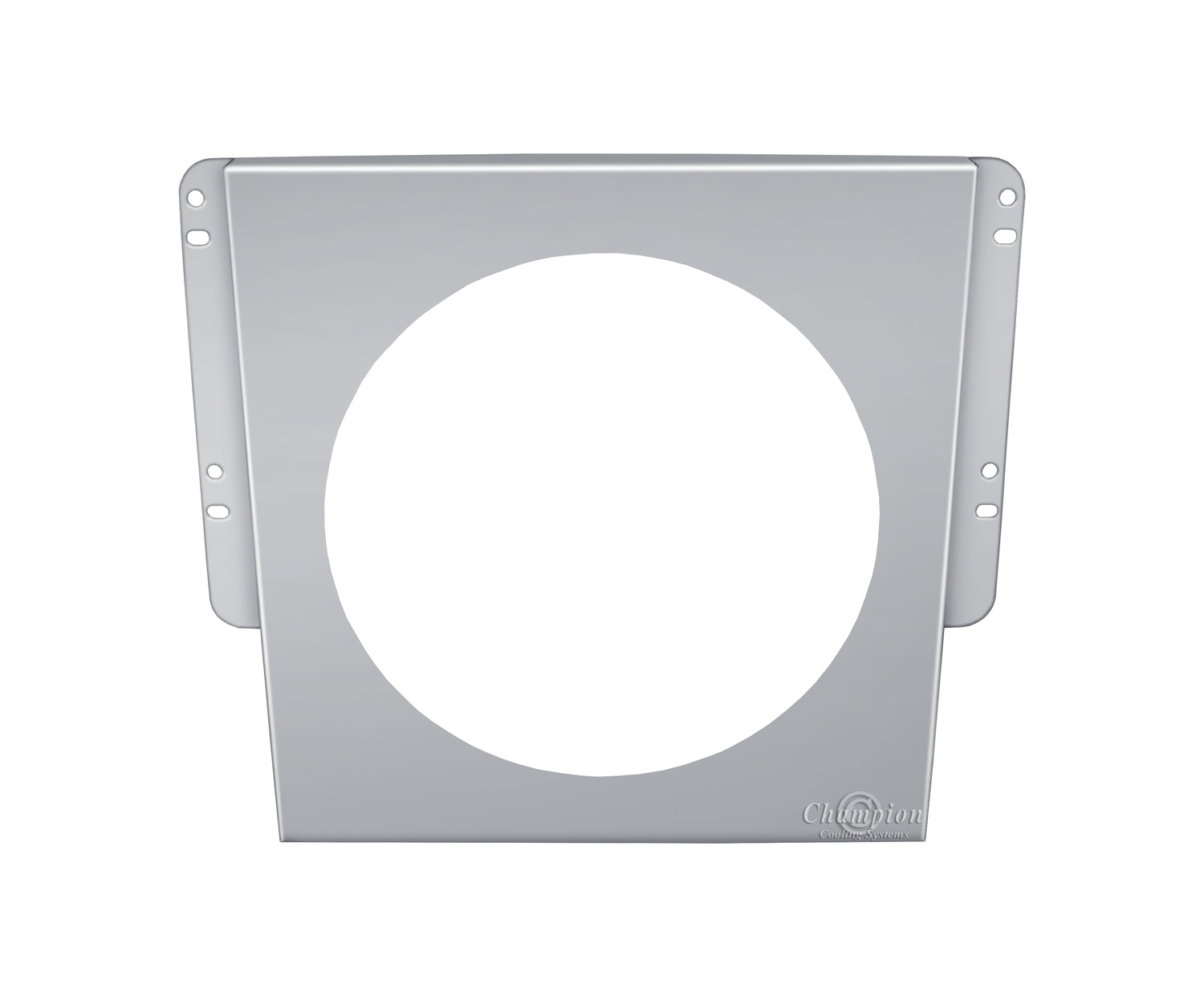 Aluminum Fan Shroud for 16" Electric Fan - 22.625" Wide x 20.125" Tall