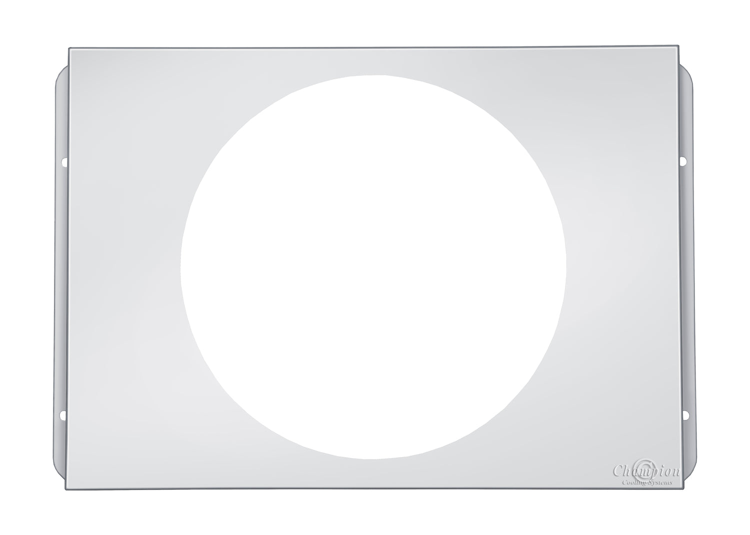 Aluminum Fan Shroud for 16" Electric Fan - 26.38" Wide x 17.875" Tall