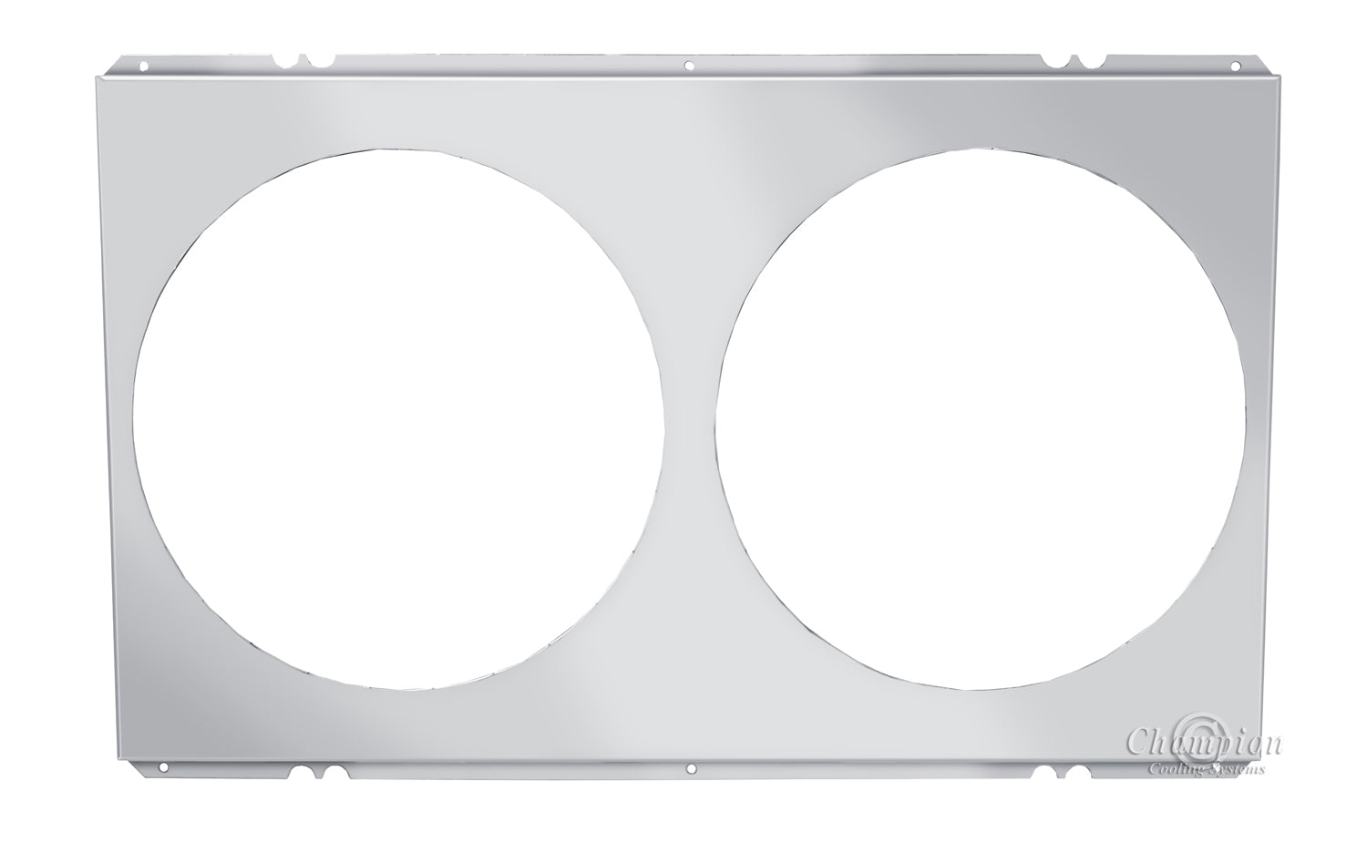 Aluminum Fan Shroud for 16" Electric Fans - 34" Wide x 20" Tall