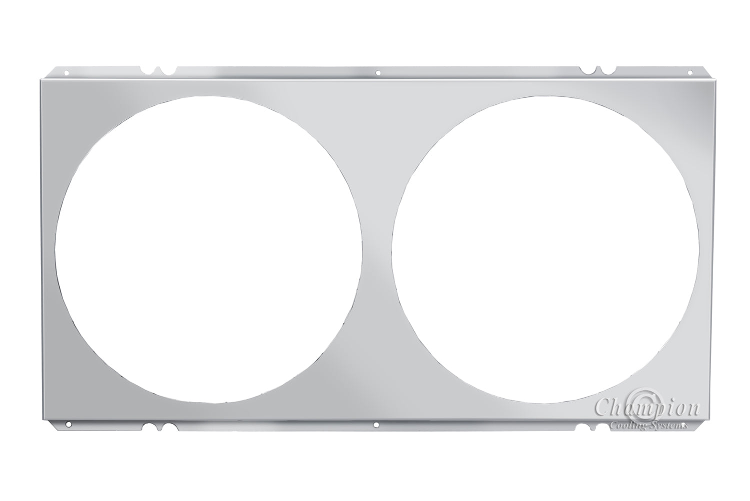 Aluminum Fan Shroud for 16" Electric Fans - 34" wide x 17.25" tall