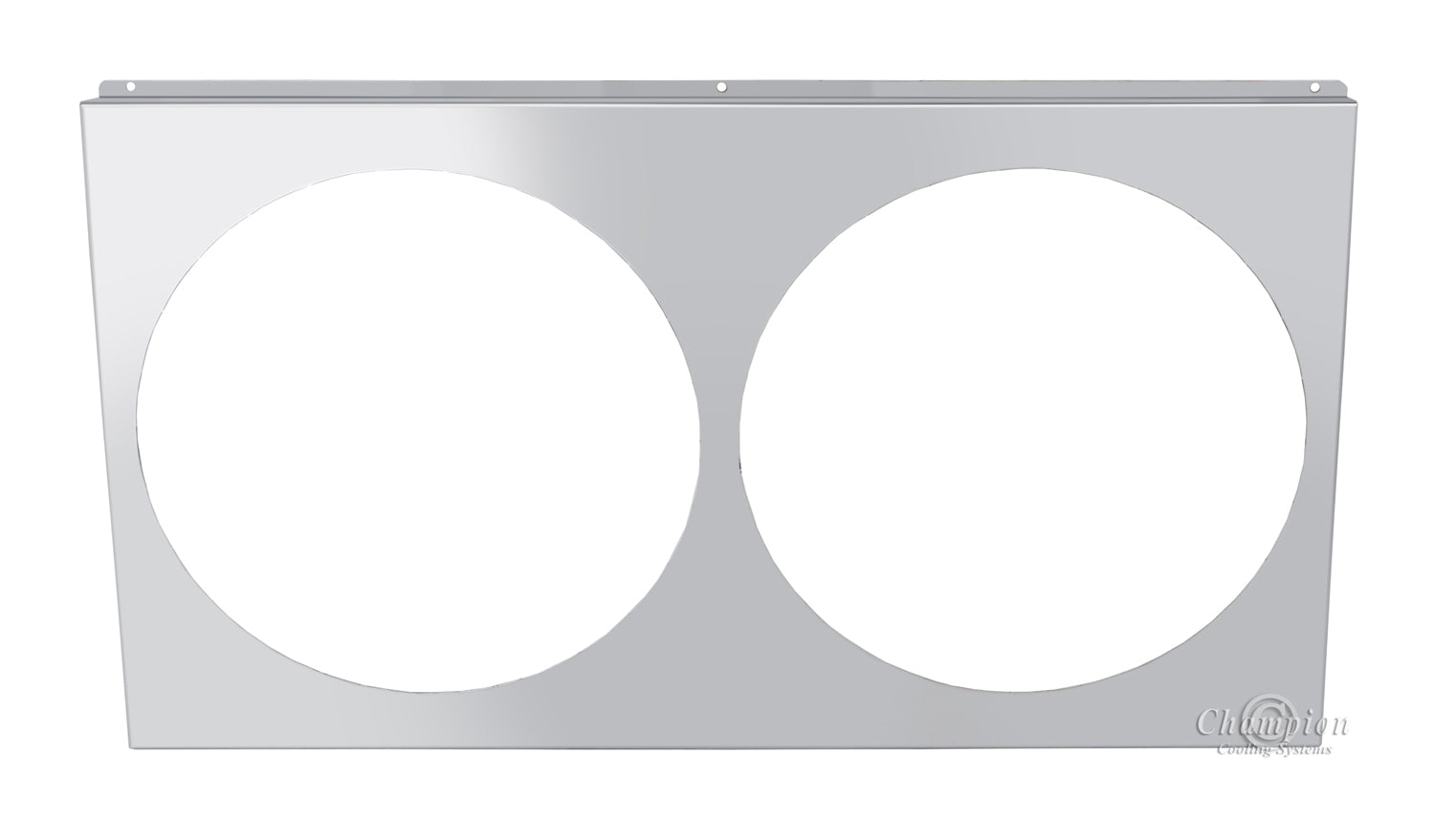 Aluminum Fan Shroud for 16" Electric Fans - 33.875" wide x 19.125" tall