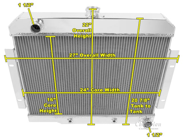  Fan Combo - Chevy Conversion