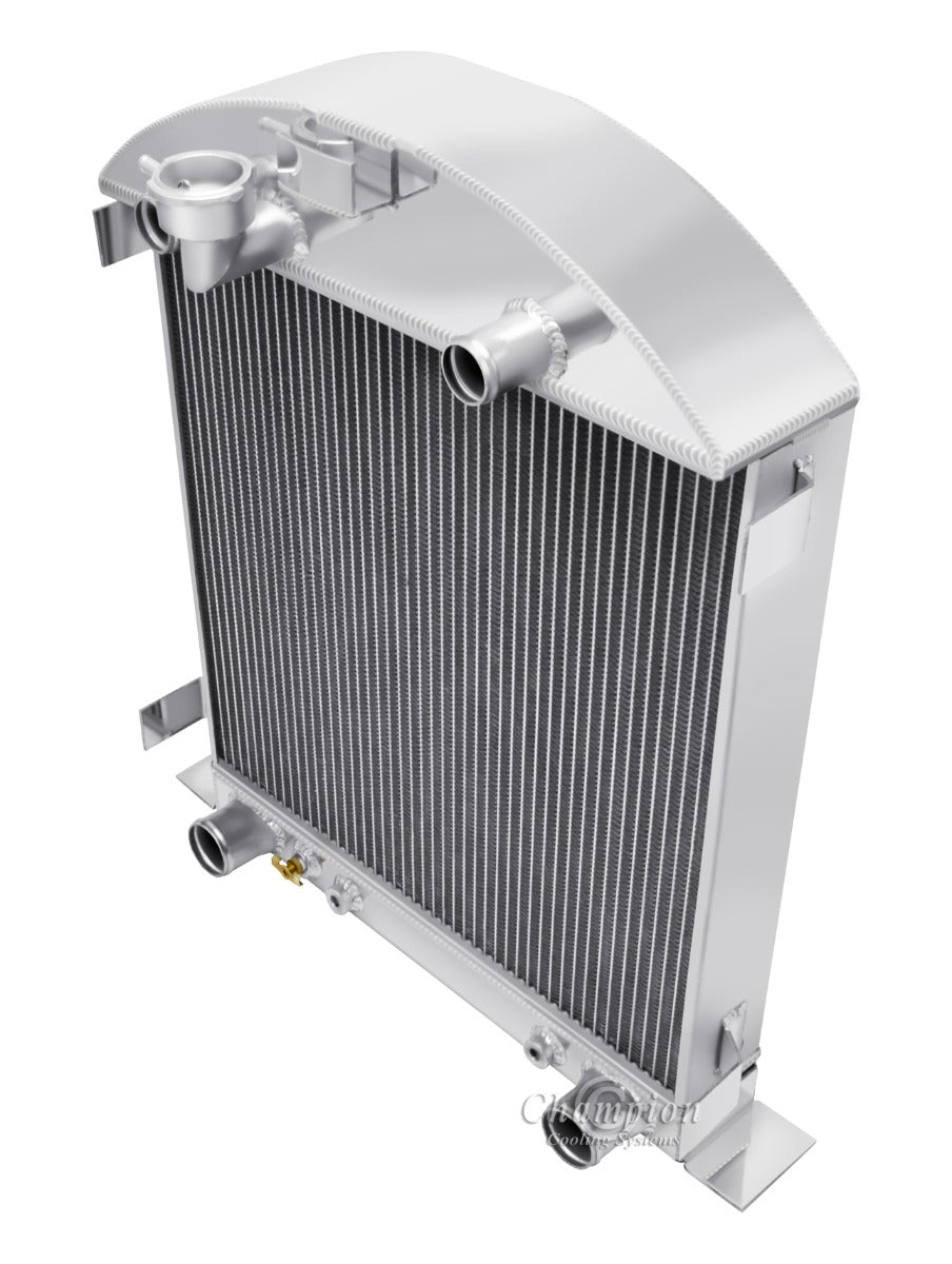 1928-1929 Ford Model-A 3-Row Radiator - Flathead Configuration