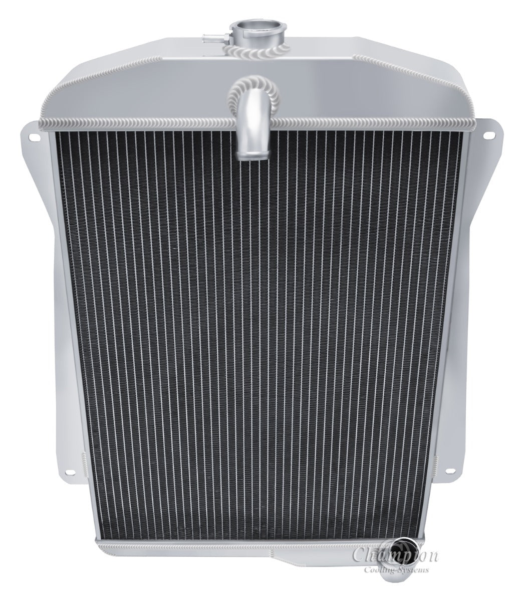 1940 - 1941 Chevy Special Deluxe 3-Row Radiator - L6 Motor