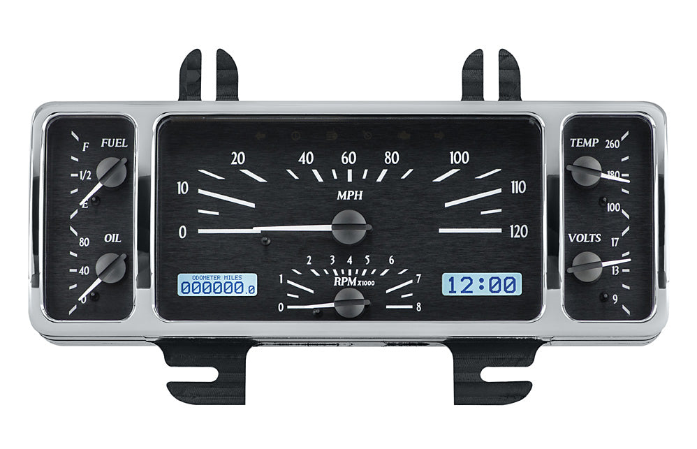 1940-1947 Ford Pickup VHX Gauge Instruments - Dakota Digital VHX-40F