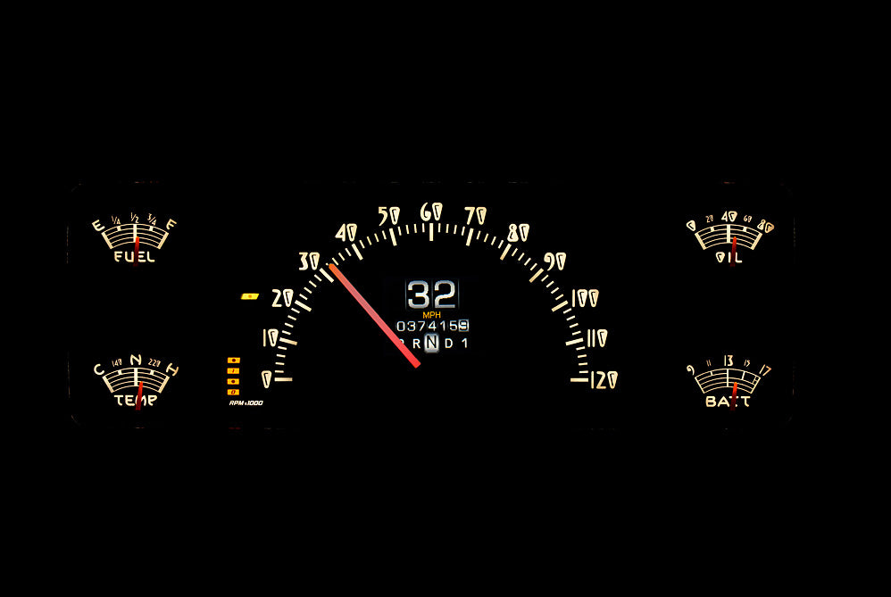 1940 Ford Car RTX Gauge Instruments