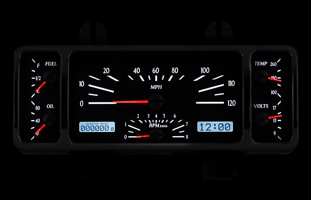 1940 Ford VHX Gauge Instruments - Dakota Digital VHX-40F