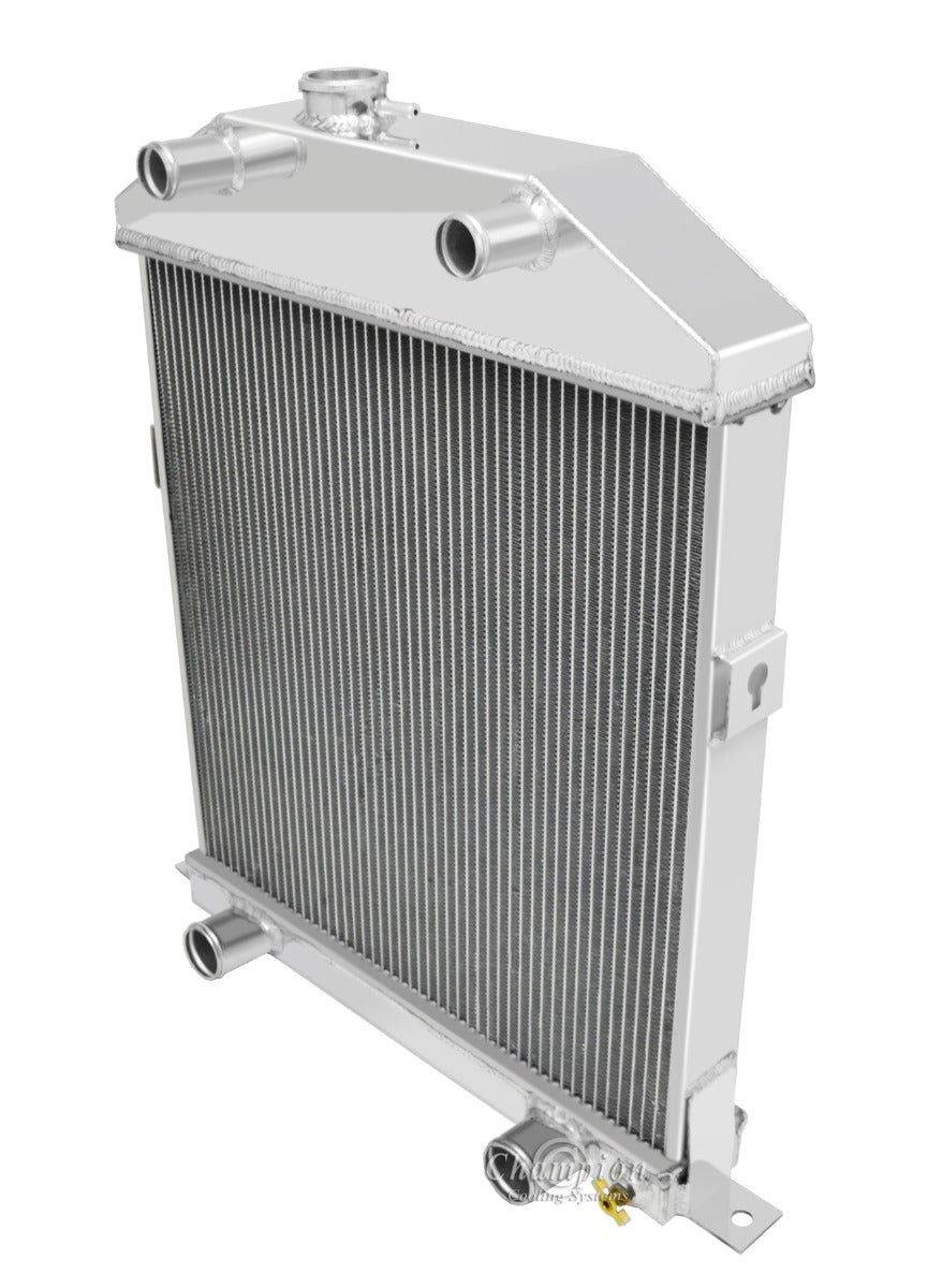 1942-1948 Ford Coupe 3-Row Radiator - Flathead Configuration