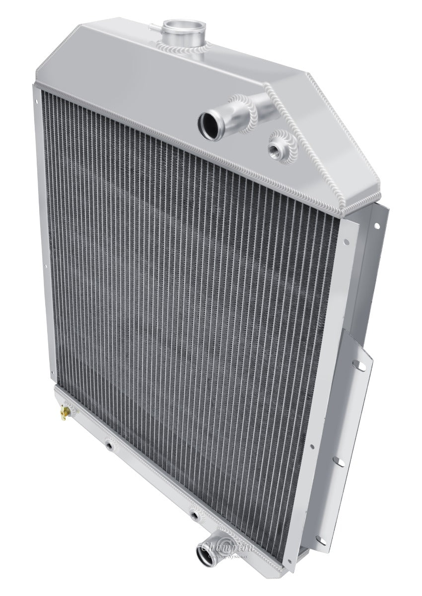 1942-1952 Ford Truck LS Swap 3-Row Radiator, Shroud, Fan Combo