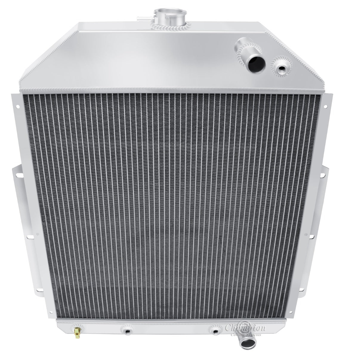 1942-1952 Ford Truck LS Swap 3-Row Radiator, Shroud, Fan Combo