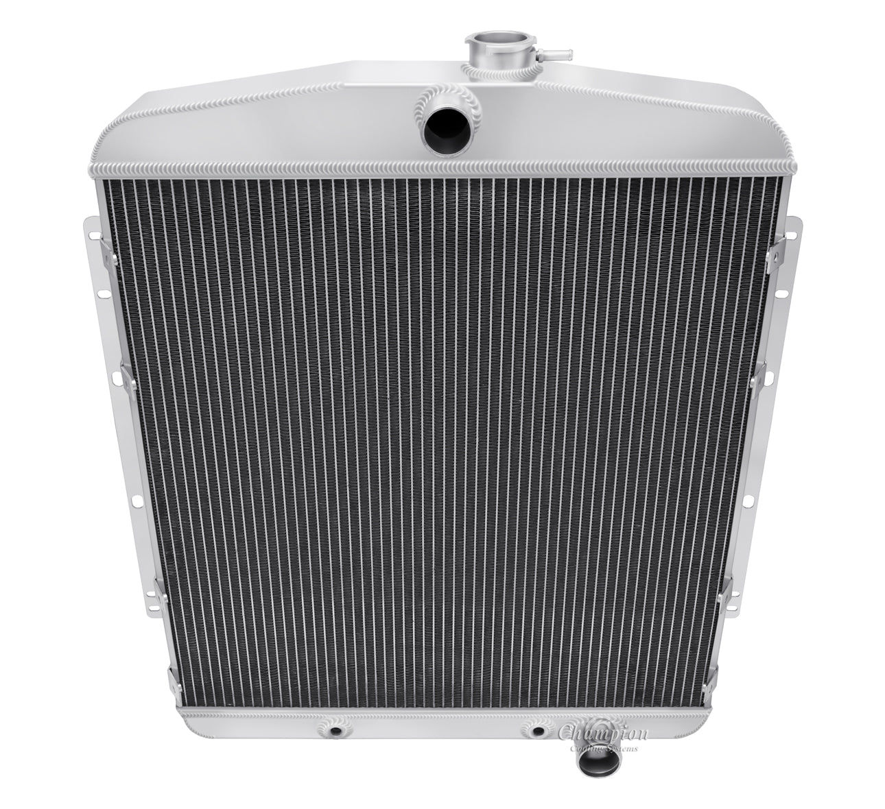 1949-1950 Oldsmobile 3-Row Radiator - Chevy Engine