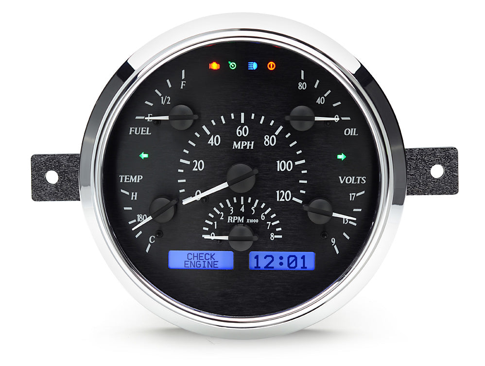 1949-1950 Ford VHX Gauge Instruments - Dakota Digital VHX-49F