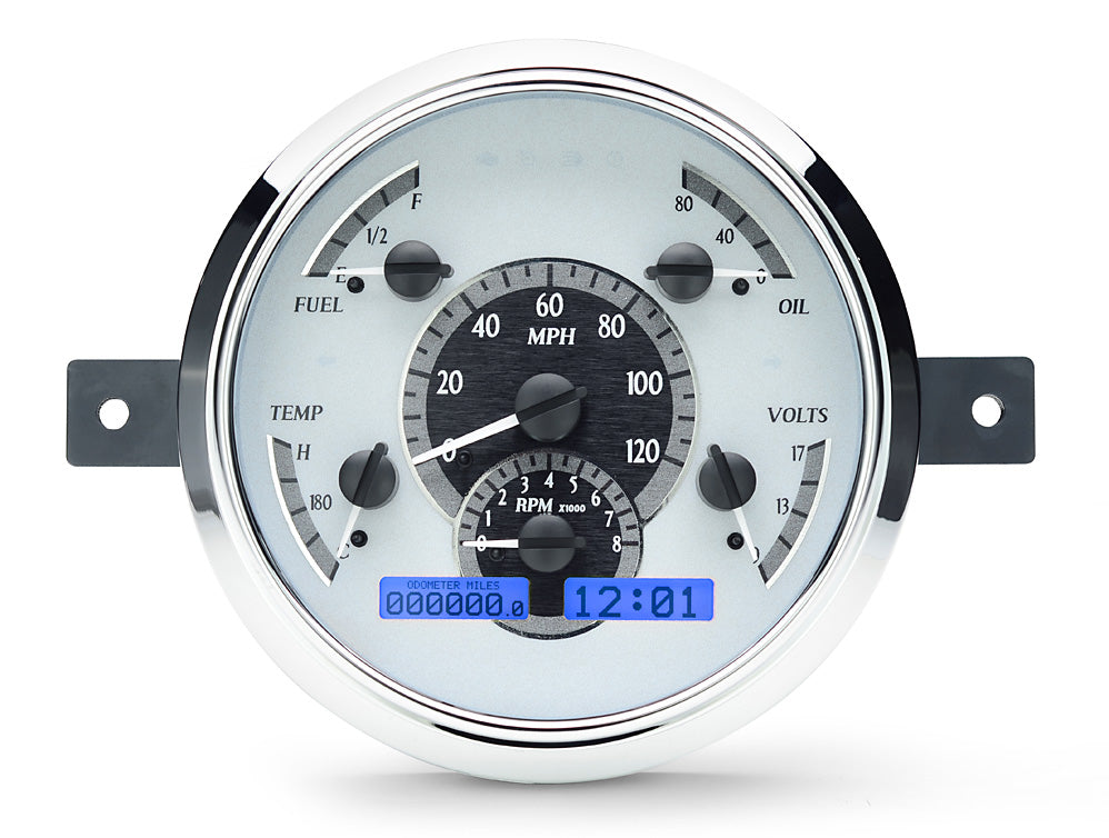 1949-1950 Ford VHX Gauge Instruments - Dakota Digital VHX-49F