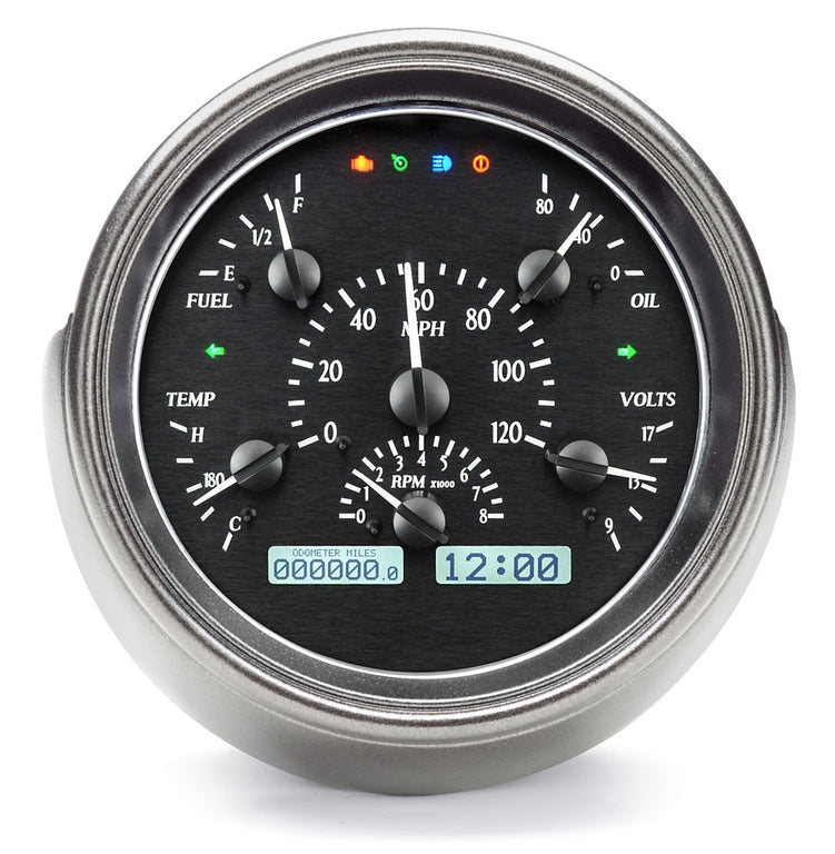 1951 Ford Car VHX Gauge Instruments - Dakota Digital VHX-51F