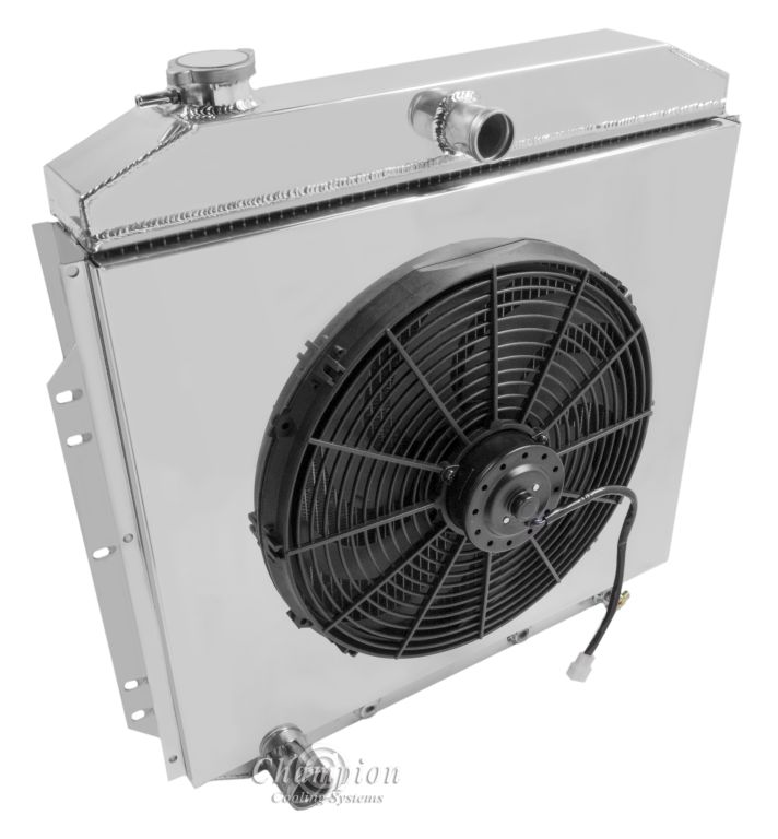  F100 2-Row Radiator