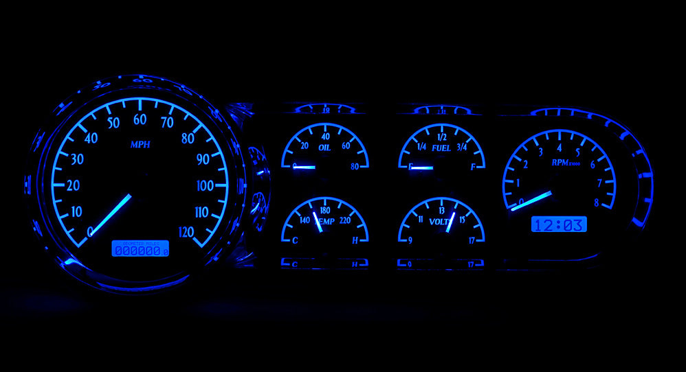 1953-1954 Chevy Car VHX Instruments - Dakota Digital VHX-53C
