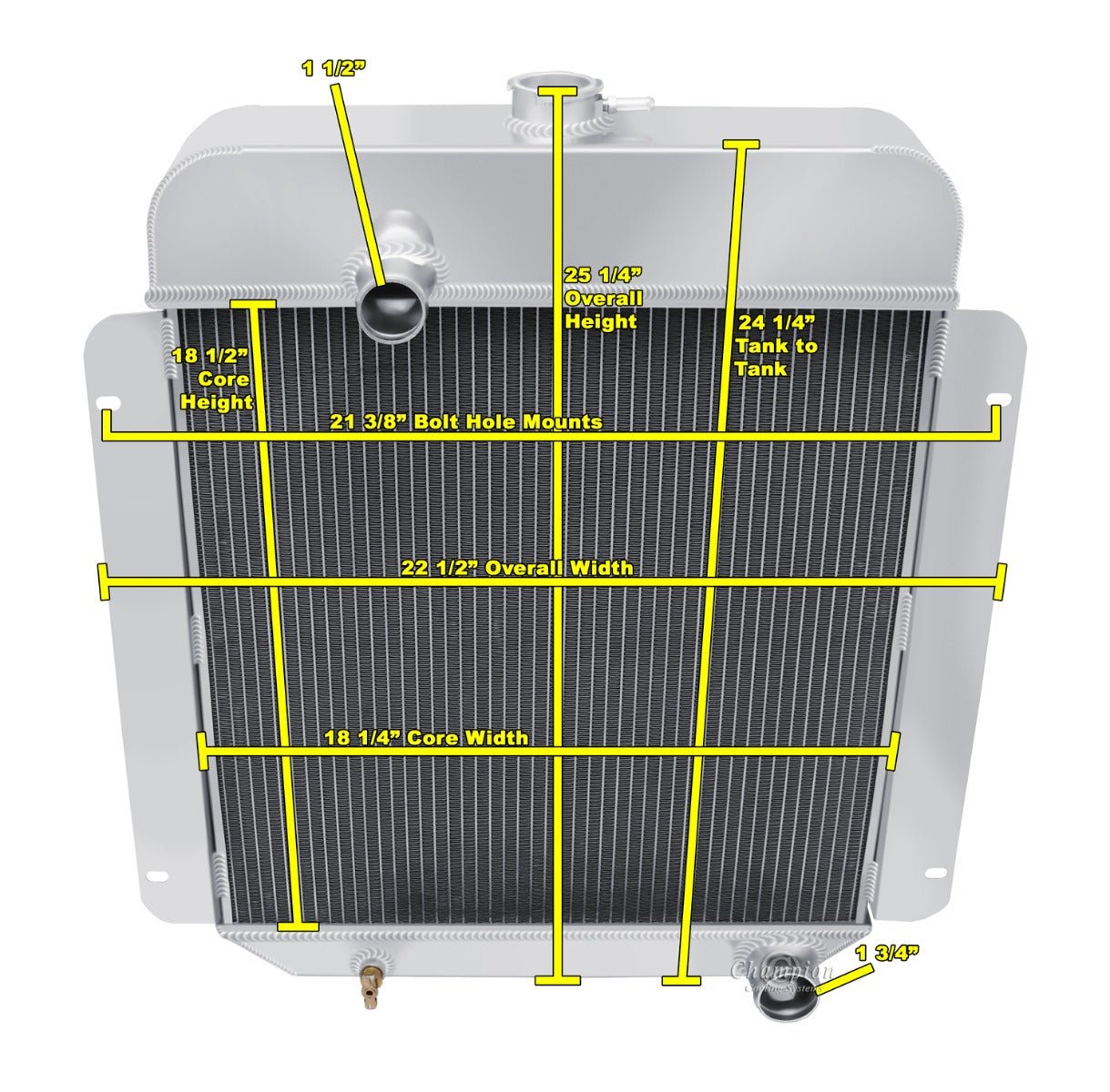 Fan Combo - Chevy Configuration