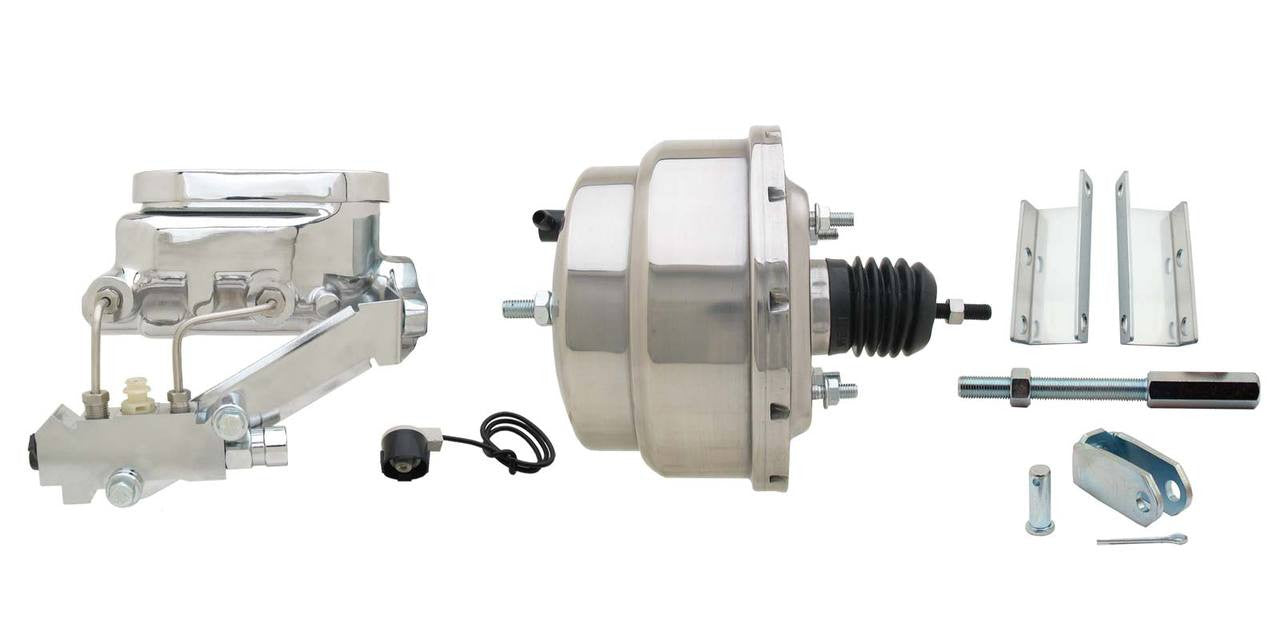 1955-1958 Chevy Biscayne Master Cylinder Kit - Chrome