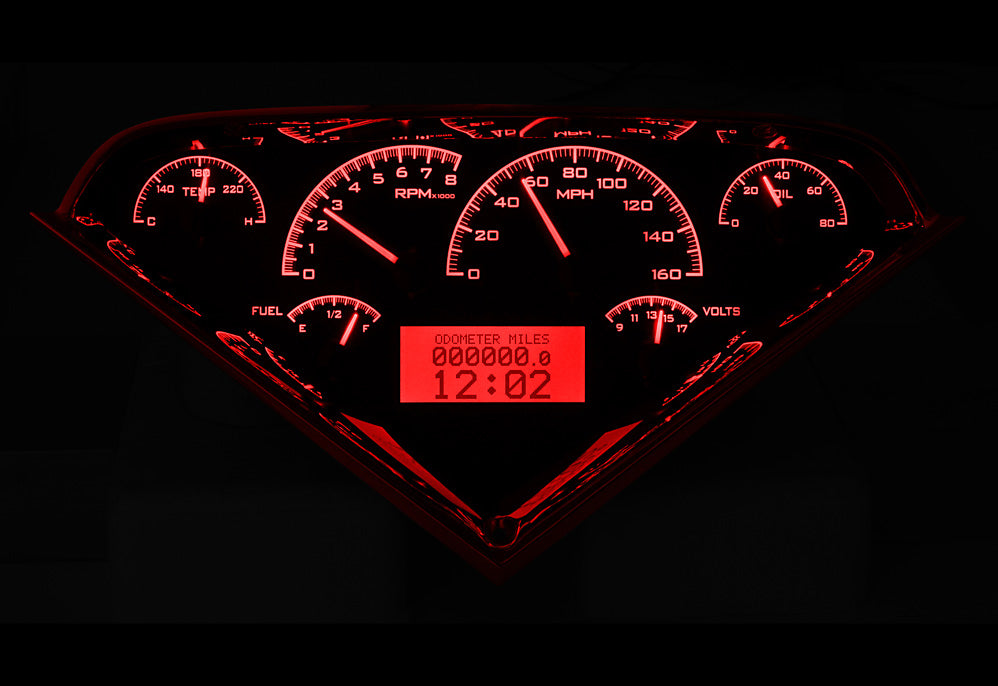 1955-1959 Chevy / GMC Pickup Truck VHX Instruments - Dakota Digital VHX-55C-PU