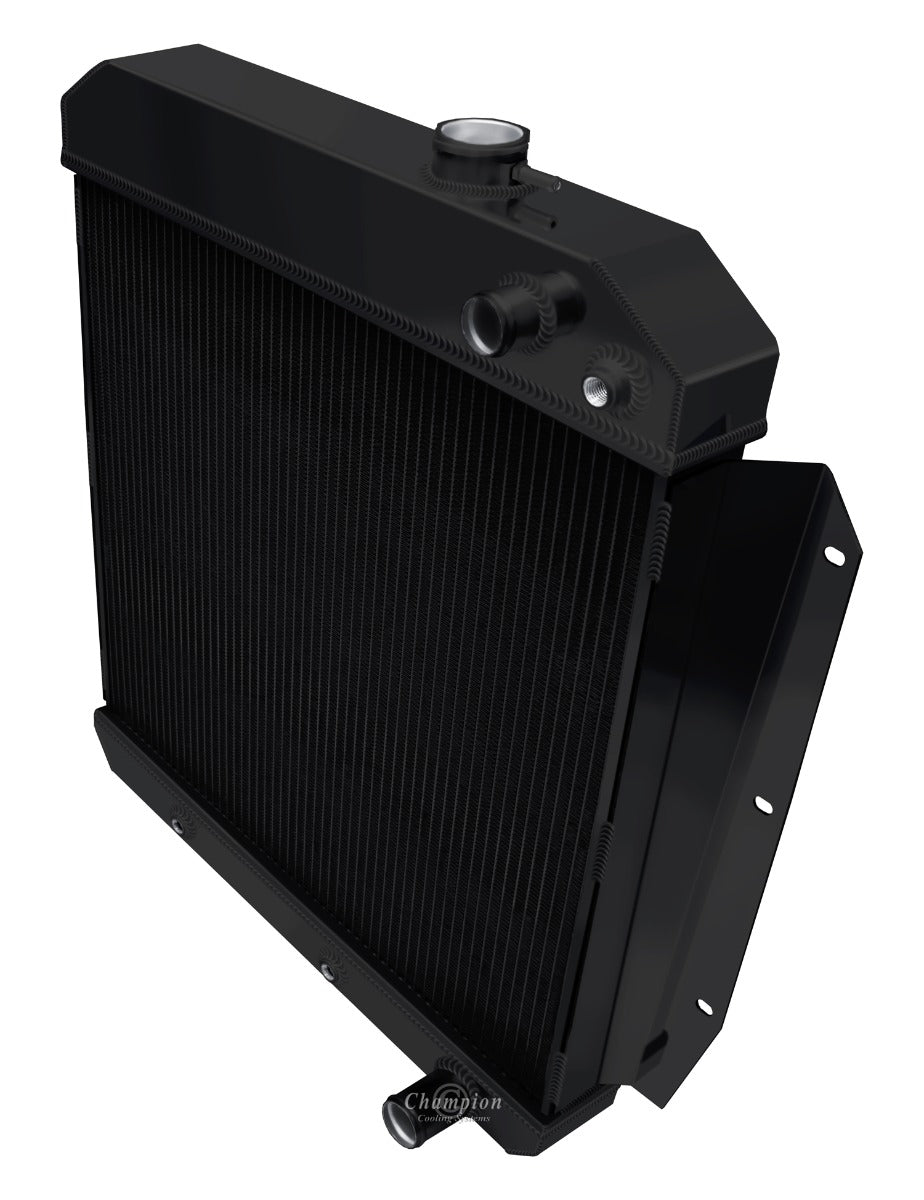 1955–1959 Chevy Truck LS Swap Black Radiator