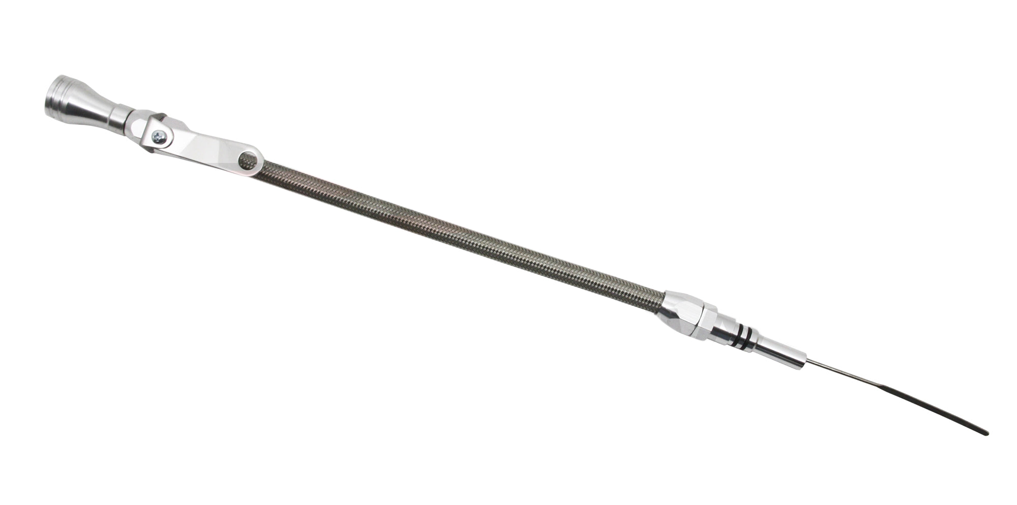 1956-1990 Chevy Big Block Flexible Braided Dipstick
