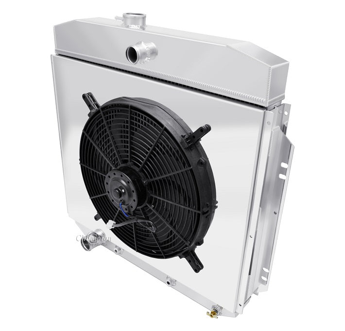  F100 3-Row Radiator