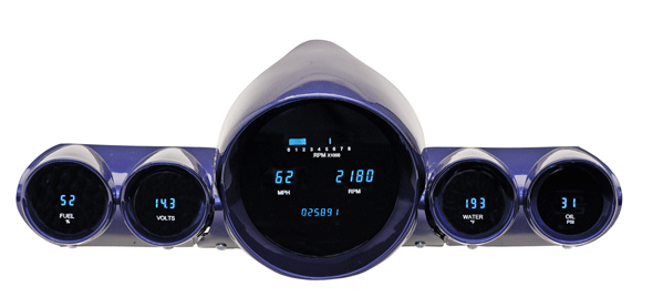 1959 - 1960 Chevy Impala / El Camino Digital Instrument System - Dakota Digital VFD3-59C-IMP