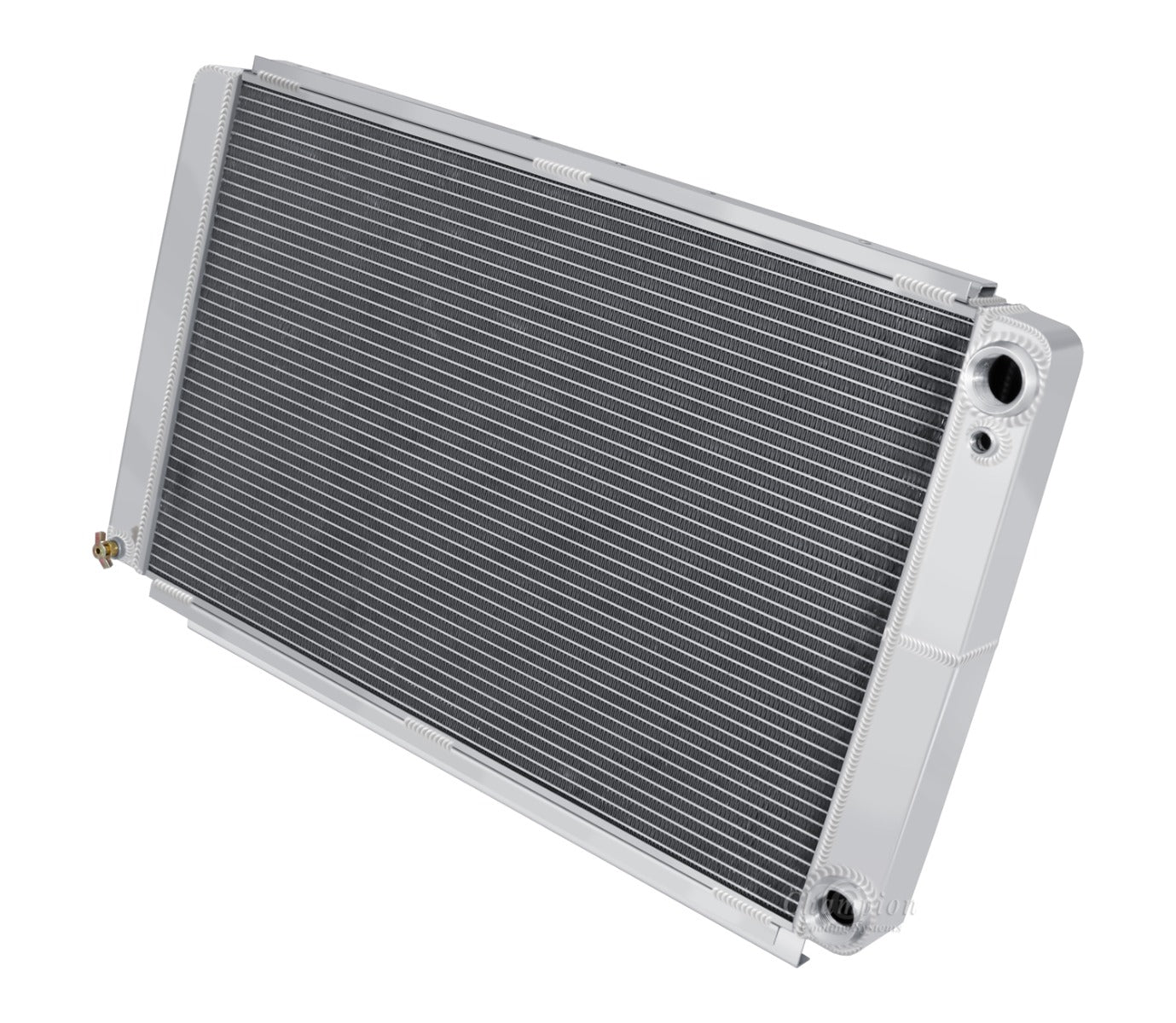 1961-1965 Lincoln Continental LS Swap 3-Row Dual Pass Radiator, Shroud, Dual Fan Combo