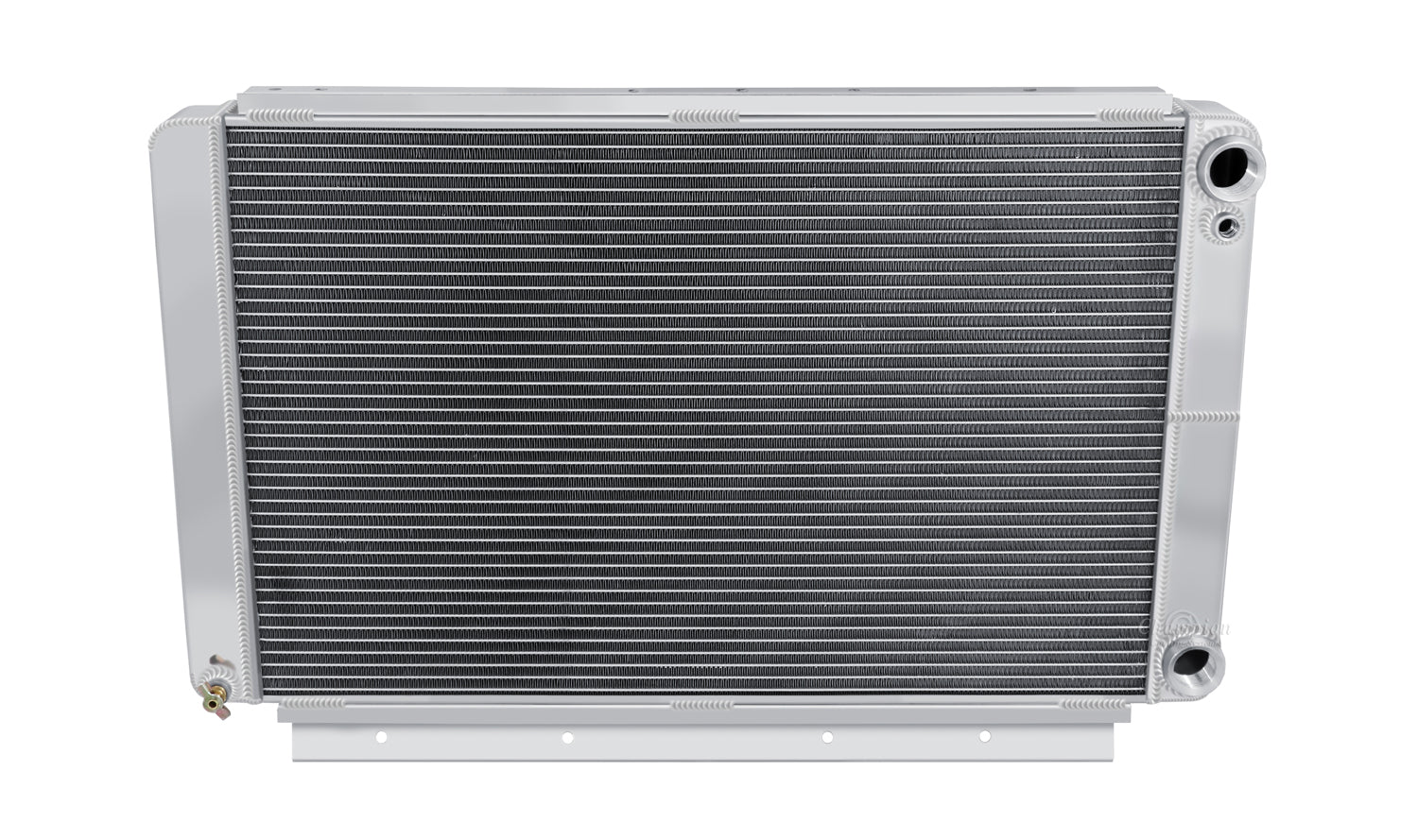 1961-1965 Lincoln Continental LS Swap 3-Row Dual Pass Radiator, Shroud, Dual Fan Combo