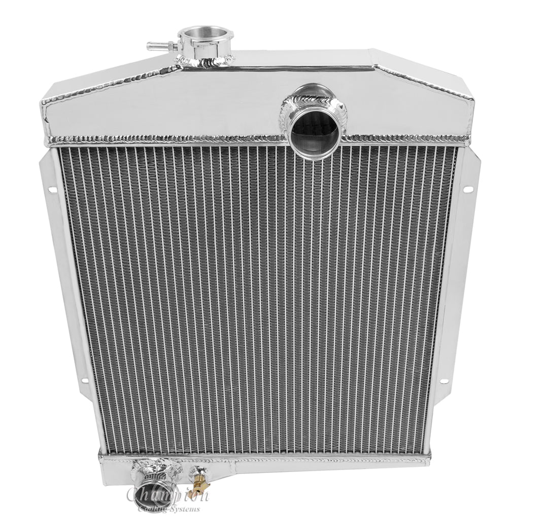 1961-1971 International Scout Truck 3-Row Radiator - 4 Cylinder