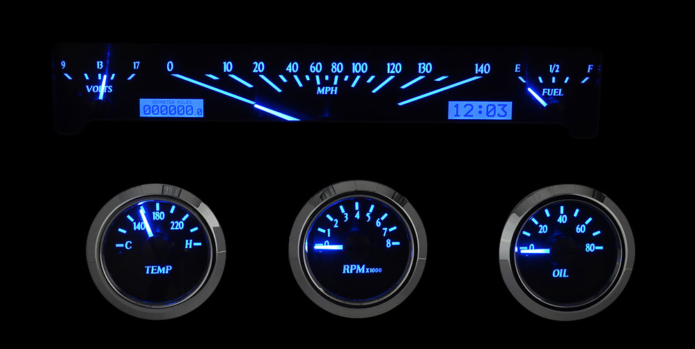 1961 - 1962 Chevy Impala VHX Instruments - Dakota Digital VHX-61C-IMP