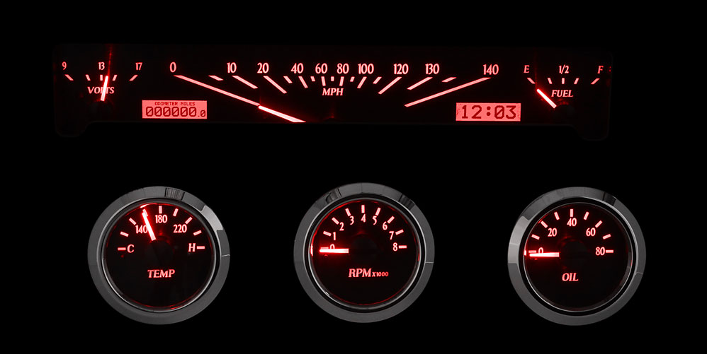 1961 - 1962 Chevy Impala VHX Instruments - Dakota Digital VHX-61C-IMP