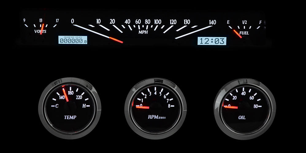 1961 - 1962 Chevy Impala VHX Instruments - Dakota Digital VHX-61C-IMP