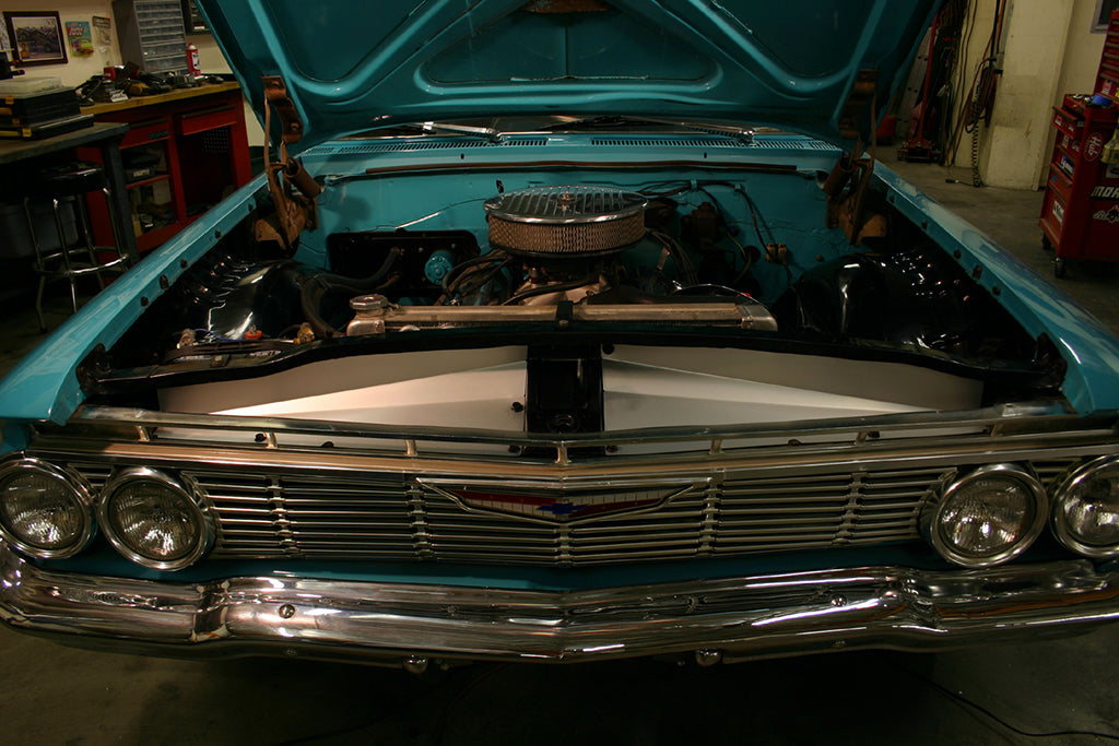 1961 Impala Anodized Show Panel with "61 Impala" Engraved