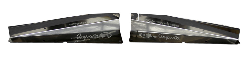 1961 Impala Anodized Show Panel with "SS Logo" Engraved
